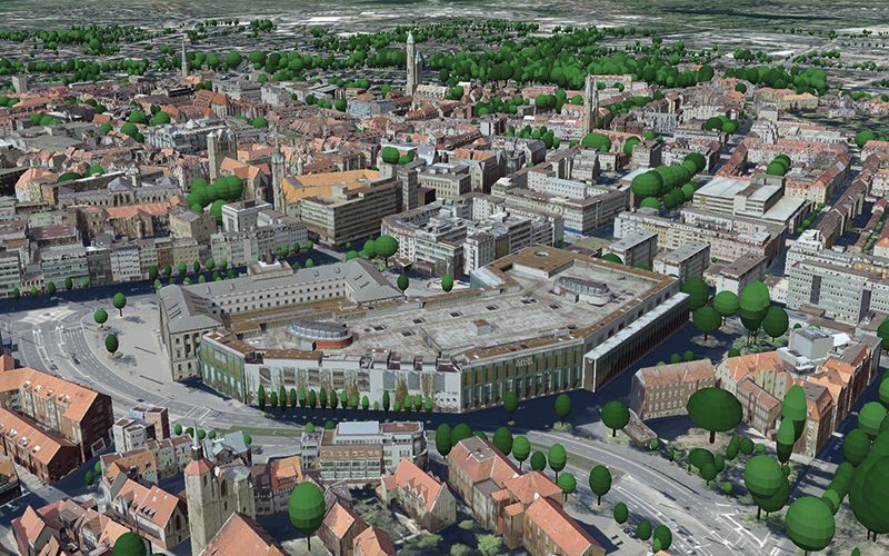 Umfangreiches Update für den Digitalen Basiszwilling der Stadt Umfangreiches Update für den Digitalen Basiszwilling der Stadt